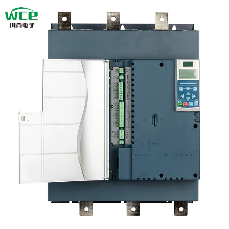 220V 380V 660V 315KW აშენებული შემოვლითი რბილი დამწყებთათვის