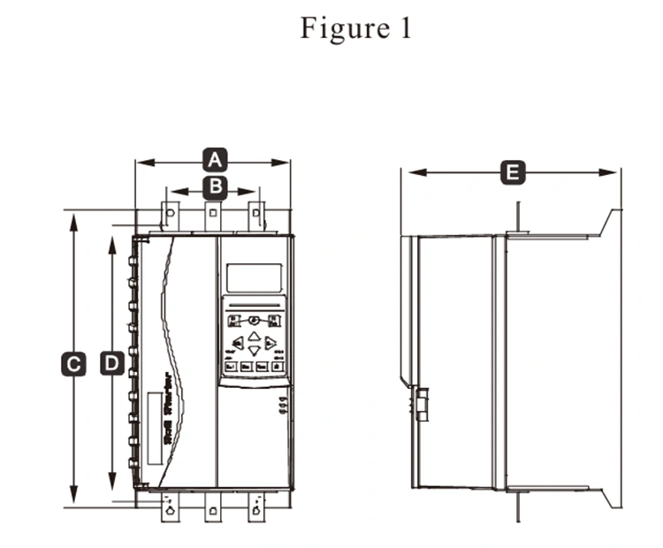 220V 380V 660V 220KW Built in Bypass Soft Starter